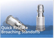 Quick Release Broaching Standoffs for Printed Circuit Board