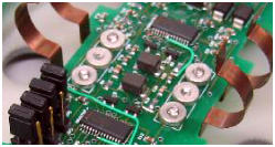 Broaching Nuts installed in Printed Circuit Board