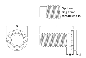 self-clinching high strength studs