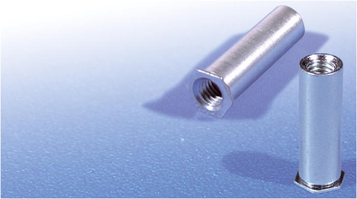 Through Steel Self Clinching Standoff #4-40 / 0.165X0.125 20pcs L 